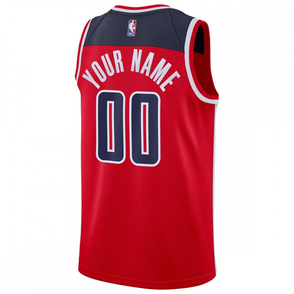 Washington Wizards Unisex 2022/23 Swingman Custom Jersey Red - Icon Edition-Pro Kit Vault | Brand New 26/27 Sports Jerseys